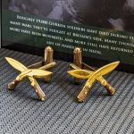 HANDMADE GOld CUFFLINK - Image 4