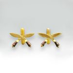 HANDMADE GOld CUFFLINK