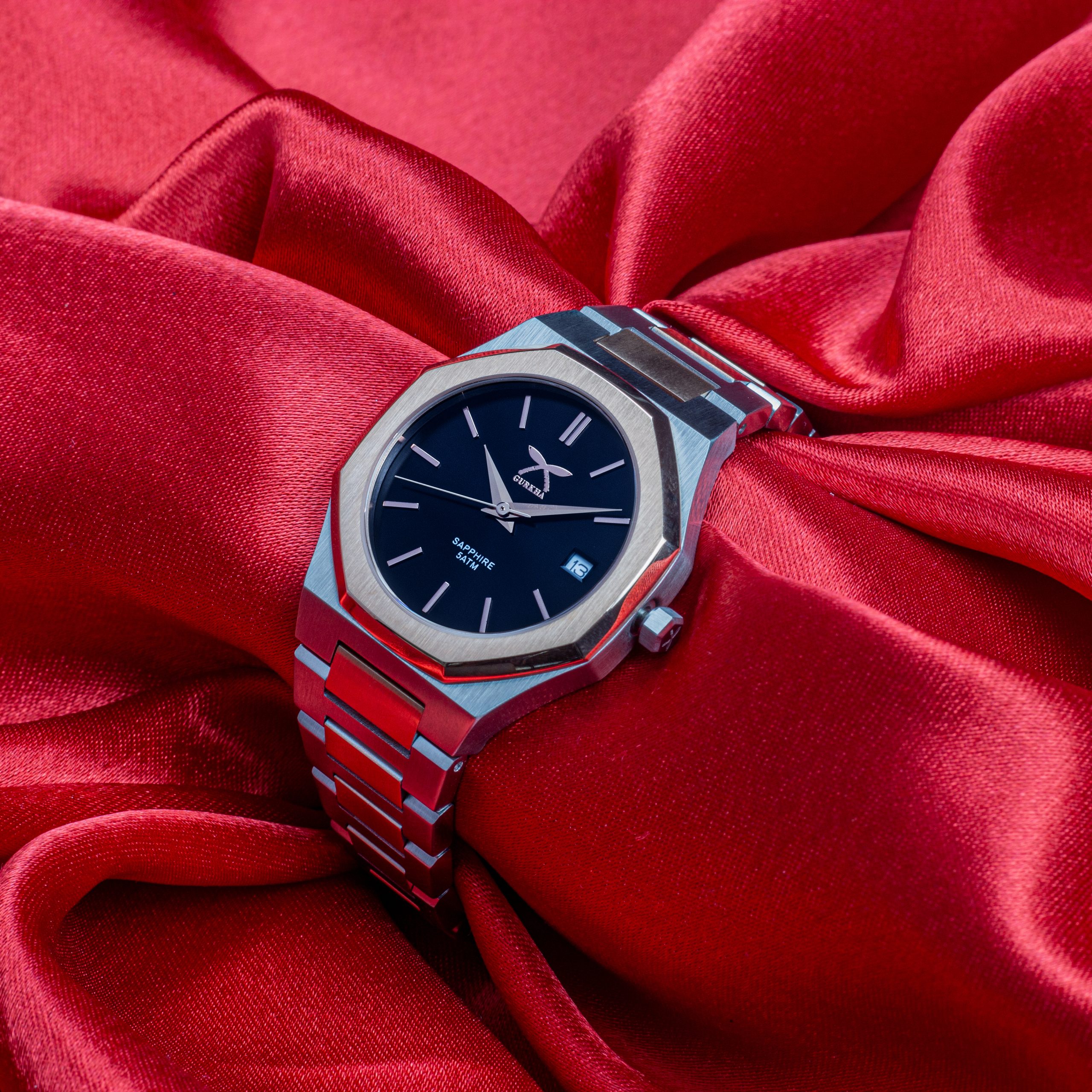 IMG_3046 copy Gurkha Ladies Watch Rosegold Mix - Image 1