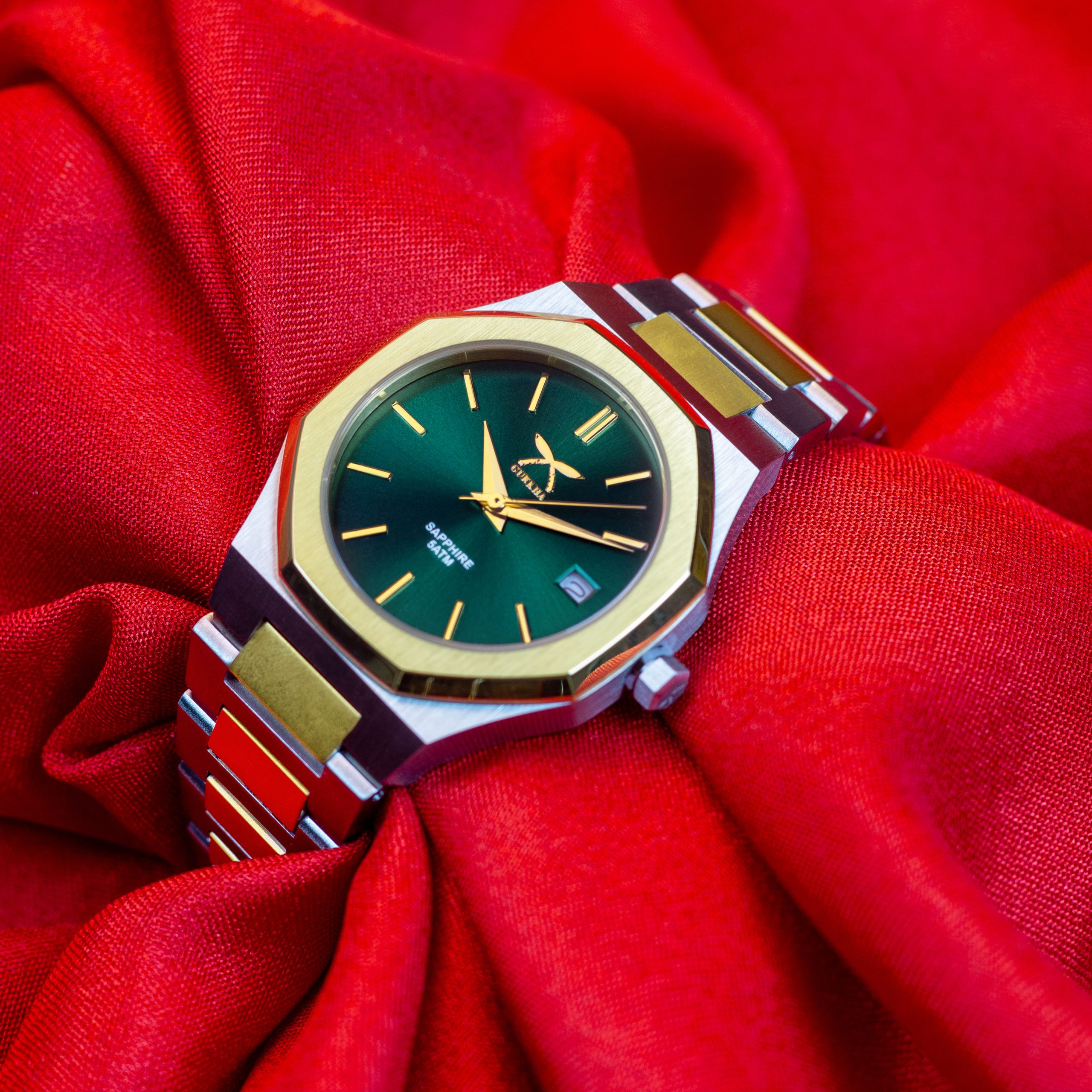 ladies watch copy Gurkha Ladies Watch Golden Mix - Image 1