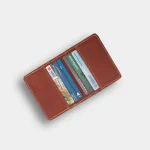 GURKHA BROWN MAGNETIC CARD WALLET - Image 3